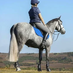 Tapis Cso/ Mixtes|Tapis De Selle*LeMieux - Tapis de selle GP Suede Square Bleu