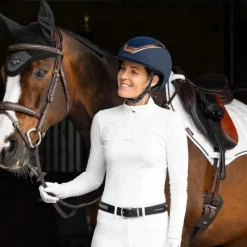 Tapis De Selle Poneys|Tapis Cso/ Mixtes*LeMieux - Tapis de selle Loire Close Contact Square Blanc