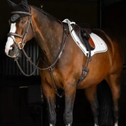 Tapis De Selle Poneys|Tapis Cso/ Mixtes*LeMieux - Tapis de selle Loire Close Contact Square Blanc