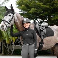 Tapis De Selle|Tapis Cso/ Mixtes*LeMieux - Tapis de selle Pro Sorb Plain 2 Square Noir