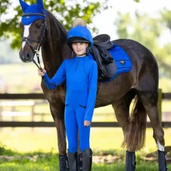 Tapis Cso/ Mixtes|Tapis De Selle*LeMieux - Tapis de selle Square Mixte Loire benetton Bleu