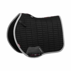 Tapis De Selle Poneys|Tapis Cso/ Mixtes*LeMieux - Tapis de selle Square EuroJump Suede Noir