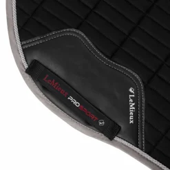 Tapis De Selle Poneys|Tapis Cso/ Mixtes*LeMieux - Tapis de selle Square EuroJump Suede Noir