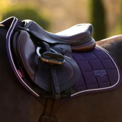 Tapis De Selle Poneys|Tapis Cso/ Mixtes*LeMieux - Tapis de selle Square Loire Classic juniper Violet