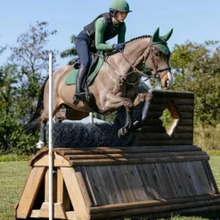 Tapis Cso/ Mixtes|Tapis De Selle*LeMieux - Tapis de selle Suede Close Contact Square hunter green Vert