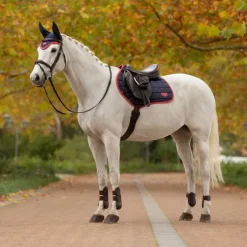 Clearance - Tapis de selle Square Loire Classic / cranberry Tapis De Selle|Tapis Cso/ Mixtes