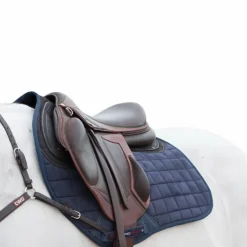 Tapis De Selle Poneys|Tapis Cso/ Mixtes*LeMieux - Tapis de selle Square X-Grip Silicone EuroJump Marine