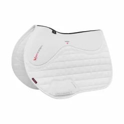 Tapis De Selle Poneys|Tapis Cso/ Mixtes*LeMieux - Tapis de selle Square X-Grip Silicone EuroJump Blanc