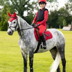 Tapis Cso/ Mixtes|Tapis De Selle*LeMieux - Tapis de selle Square Mixte Loire chili Rouge