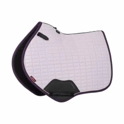 - Tapis de selle Square en suédine lilac Tapis De Selle Poneys|Tapis De Selle