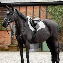 Tapis De Selle Poneys|Tapis Cso/ Mixtes*LeMieux - Tapis de selle Square Mixte Merino + / naturel Blanc