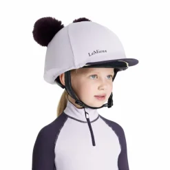 Sale - Toque de casque doubles pompons amovibles enfant Mini lilac Toques|Accessoires De Casques