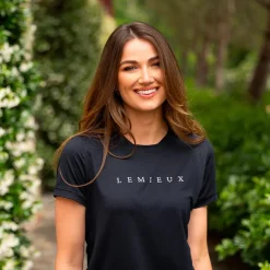 T-Shirts Et Baselayers*LeMieux - T-shirt manches courtes femme Sport Marine