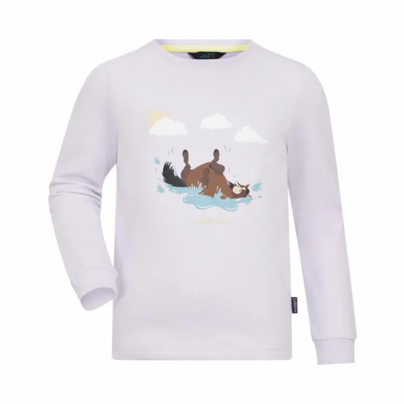Outlet - T-shirt manches longues enfant Mini Poppy lilac Enfant T-Shirts Et Baselayers