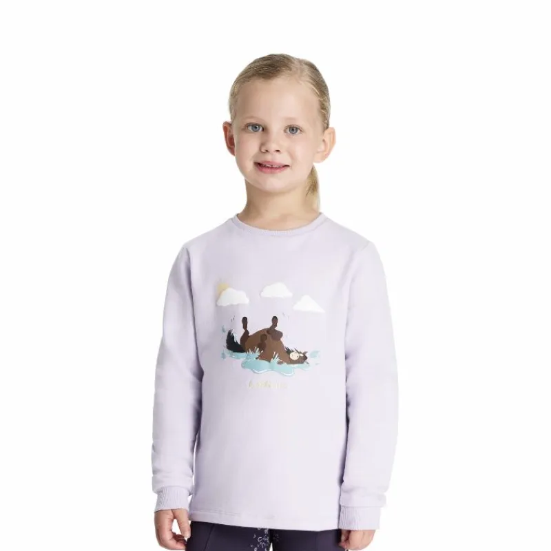 Outlet - T-shirt manches longues enfant Mini Poppy lilac Enfant T-Shirts Et Baselayers