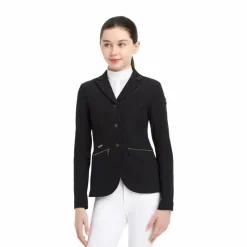 Vestes De Concours*LeMieux - Veste de concours fille Pro Show Noir