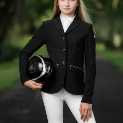 Vestes De Concours*LeMieux - Veste de concours fille Pro Show Noir