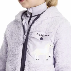 Clearance - Veste polaire enfant Mini Teagan Lemon lilac Enfant Pulls Et Gilets