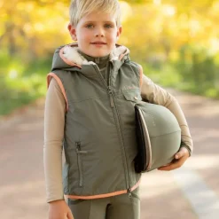 Sale - Veste sans manches enfant Mini George rosemary Enfant Blousons Et Manteaux