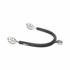 Éperons À Molettes*Metalab - Eperons Vertical Soft gainé caoutchouc 30mm Gris