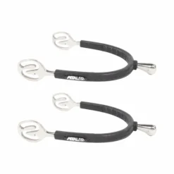 Éperons De Polo*Metalab - Éperons "SS" bouts ronds Noir