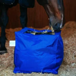 Filets Et Sacs À Foin*Natural' Innov - Sac à foin Natural'Kub édition collector 7 ans Bleu