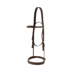 Discount - Bridon Hunter en cuir havane Bridons