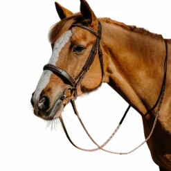 Bridons Poneys|Bridons*Norton - Bridon Hunter Fancy havane Marron