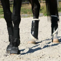 Concours Complet D'Equitation*Norton - Cloches soft double bande auto-agrippante noir