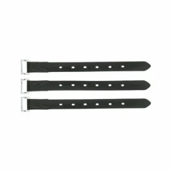 Accessoires De Selles*Norton - Contre-sanglons selle close Rexine Evol x3 Noir