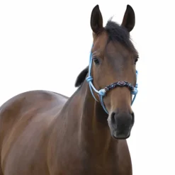 Hot - Licol ethologique pearl bleu Licols Poneys|Licols Éthologiques