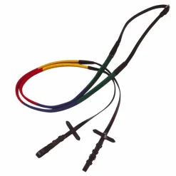 Rênes Et Arrêtoirs De Rênes*Norton - Rênes de cheval caoutchouc Educatives Noir