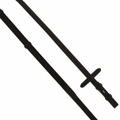 New - Rênes grip noir/noir Rênes Et Arrêtoirs De Rênes