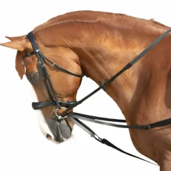 Sale - Rênes viennoise noir Rênes Et Arrêtoirs De Rênes