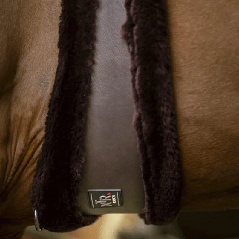 Hot - Sangle XTR mouton synthétique havane/ havane Sangles Classiques