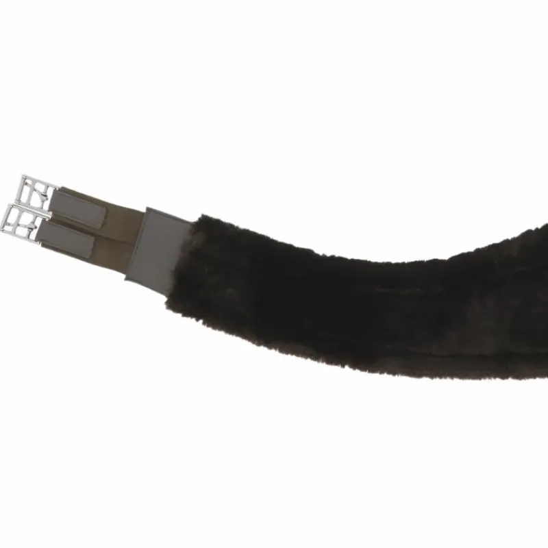 Hot - Sangle XTR mouton synthétique havane/ havane Sangles Classiques