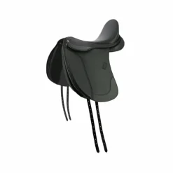 Clearance - Selle de dressage Rexine Evol noir Dressage|Selles De Dressage