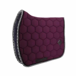 Hot - Tapis de dressage Monogramme aubergine/ noir Dressage|Tapis De Dressage