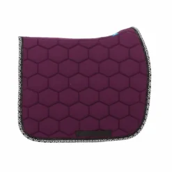 Hot - Tapis de dressage Monogramme aubergine/ noir Dressage|Tapis De Dressage