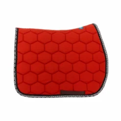 Tapis Cso/ Mixtes|Tapis De Selle*Oxxer - Tapis de selle Monogramme terracotta Bordeaux