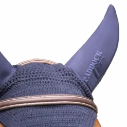 Bonnets Pour Chevaux*Paddock Sports - Bonnet coton anti-bruit Marine