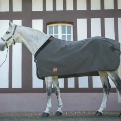 Couvertures Et Chemises*Paddock Sports - Couverture Wooltouch chiné Gris