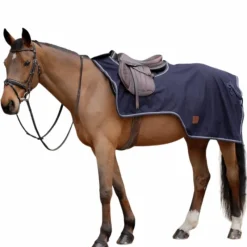 Couvre-Reins Poneys*Paddock Sports - Couvre-reins Classic Rain Marine