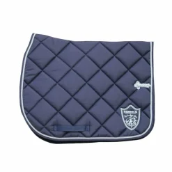 Tapis De Selle Poneys|Tapis De Selle*Paddock Sports - Tapis de selle prems écusson Marine