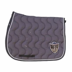 Tapis De Selle|Tapis Cso/ Mixtes*Paddock Sports - Tapis de selle origine écusson foncé Gris
