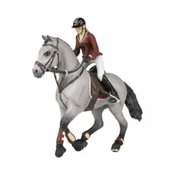 Best - Cheval de concours et sa cavalière Figurines Papo