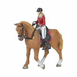 Figurines Papo*Papo - Cheval de promenade et sa cavalière Marron