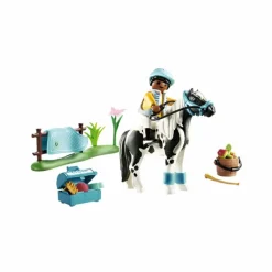 Playmobil*Playmobil - Cavalier et poney Lewitzer