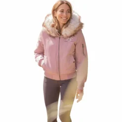 Blousons Et Manteaux*Pénélope - Bombers femme Lyon poudré Rose