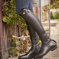 - Bottes d'équitation Eclipse tige courte mollet slim Bottes D'Équitation